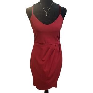 Lulus Red Sleeveless Dress – Size Small